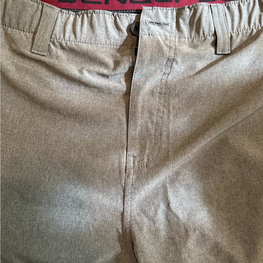 Gray Casual Shorts